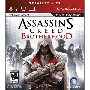 Assassin's Creed Brotherhood For Sony Playstation 3 With Case PS3